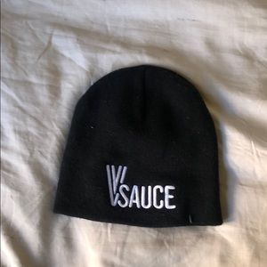 Vsauce V Sauce beanie skull cap Michael Stevens